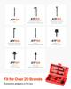 Transmission Fluid Pump, 7.5 L Capacity, Manual ATF Refill Kit Fluid Transfer Pump with 8 ATF Adapters & 120cm Outlet Horse, Oil Extractor Dispenser