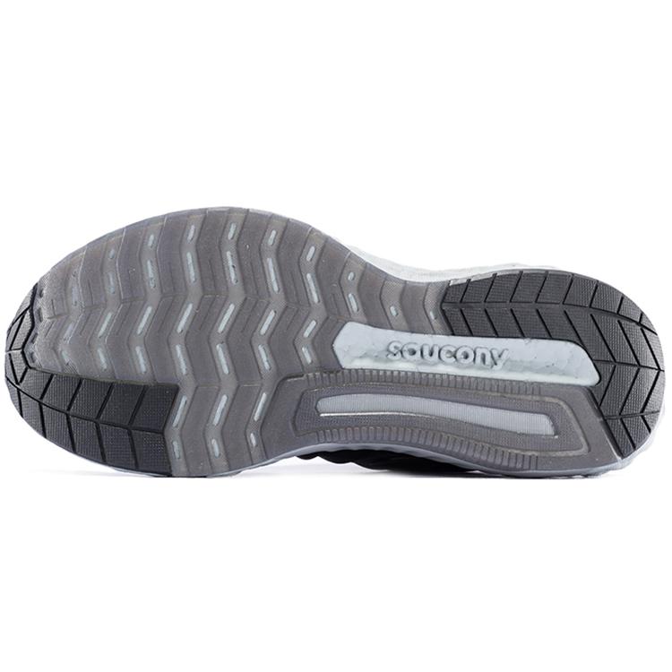 Saucony Hurricane Mesh Cushioning Lightweight Slip Resistant Support Low top Running Shoes Men's Black Gray S20544-35