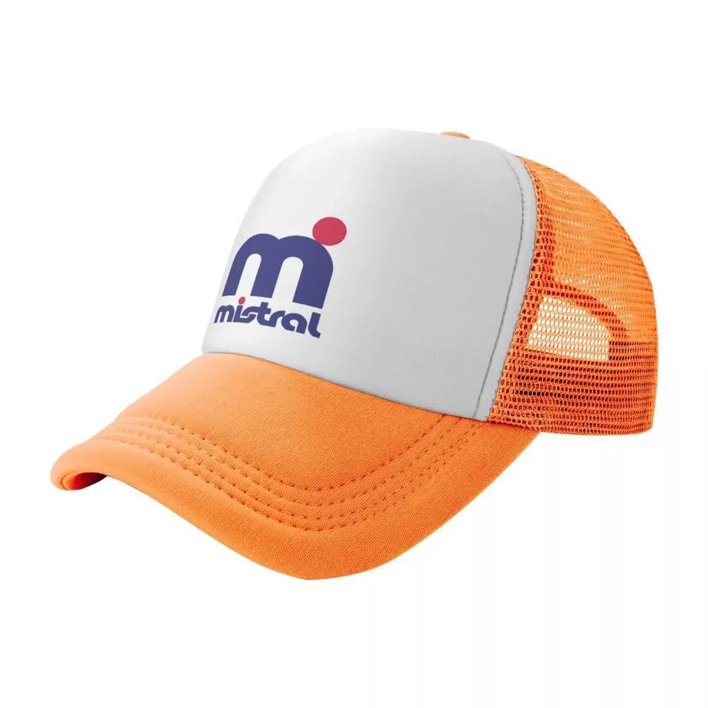 Mistral Logo Baseball Cap Luxury  Hats for Men Bobble Hat Trucker  S For Men Womens