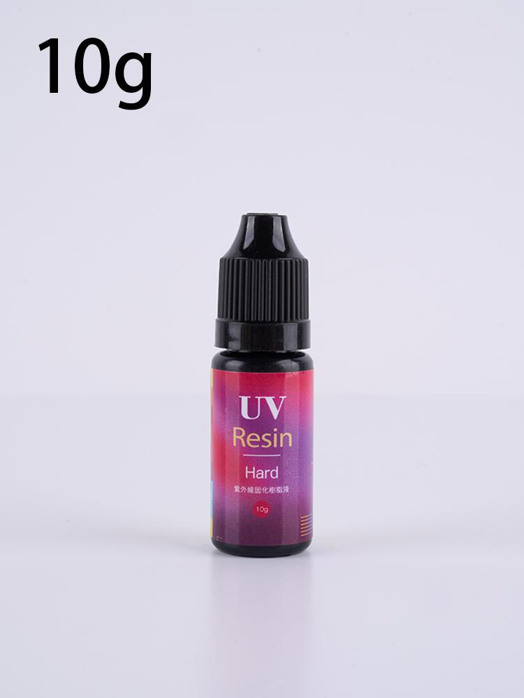 10/25/50/60/100/200g Quick Drying Hard Clear UV Resin Adhesive Ultraviolet Liquid Curing UV Lamp Accessories DIY Jewelry Making
