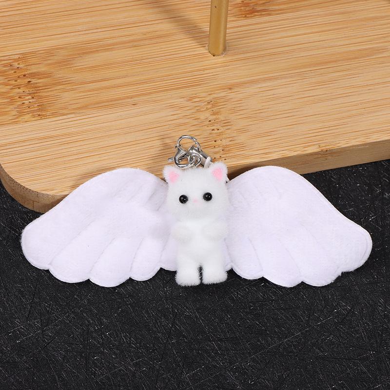 

Мультяшный ангел, стайка, кошка, ремешок для телефона, милый ремешок для сотового телефона с крыльями, брелок, цепочка для мобильного телефона, аксессуары