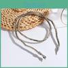 Snake Trendy Animal Choker Necklace With Multilayer Metallic Design For Women