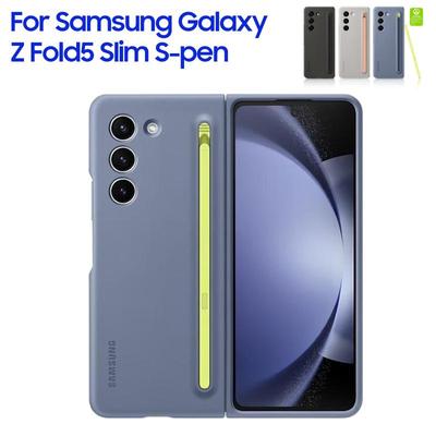 Samsung Original Slim S-pen Case For Samsung Galaxy Z Fold5 Z Fold5 Silicone Cover Protective Case Cover