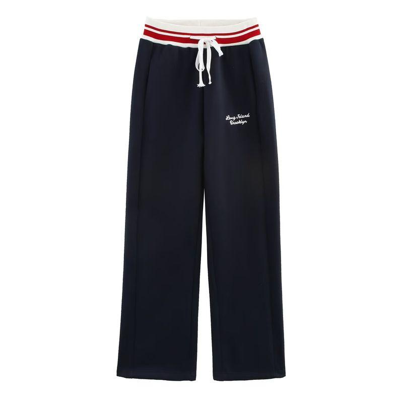 

Для внешней торговли Новая женская одежда ZR Вышивка в западном стиле Рубашка поло Толстовка Повседневные брюки 1131338 1131339 Pants L