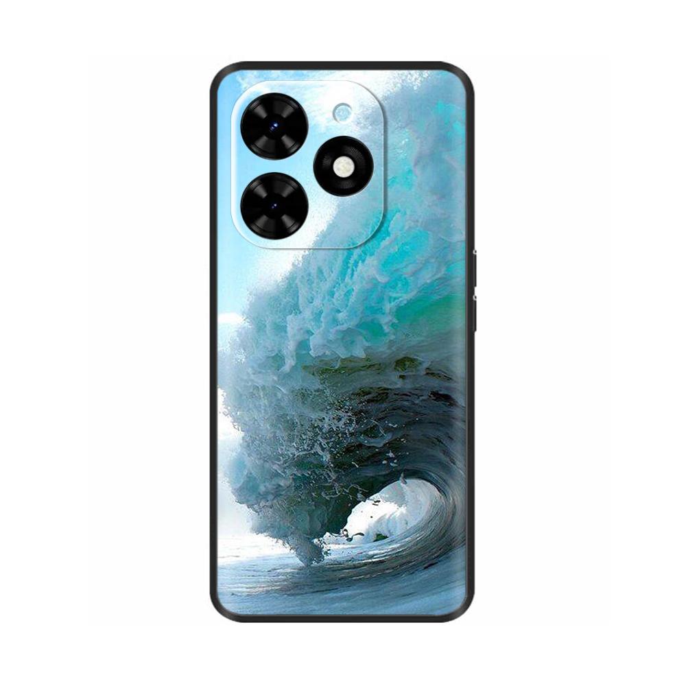 For Tecno Spark 20 Pro Case Soft Black Silicone Phone Case For Tecno Spark 20C Coque Spark20 Spark 20 Pro Bumper Cover Fundas