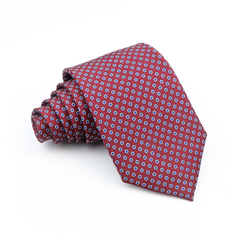 Supermjuka bohemiska sidenpolyesterslipsar för män Nyhet Design Bröllopskontor Företag Gravata tryckt slipspresent