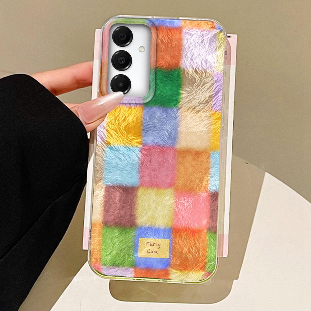 Pink Face Sun Stars Women Girls Phone Case for Samsung Galaxy A55 A56 A36 A26 A16 A53 A06 A14 A24 A34 A54 A15 A25 A35 A12 Cover