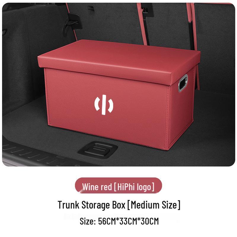 HiPhi Z/X/Y Car Trunk Folding Storage Box: Large Capacity Interior Accessory