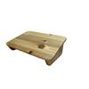 Under Desk Footrest Solid Wood Wooden Sturdy Foot Rest for