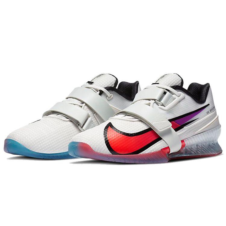 Nike Romaleos 4 SE Flash Crimson Aura Unisex Sneakers White Pale-Ivory Spruce-Aura CN9662-100