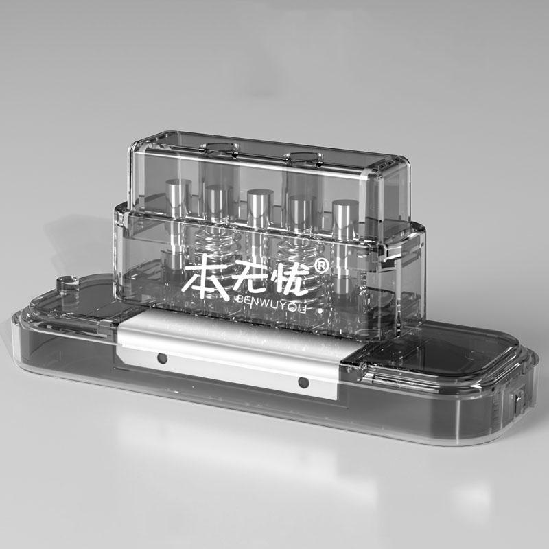 

Прозрачный дырокол на 5 отверстий, подходит для организации рабочего стола, переплета файлов для блокнотов, канцелярские товары для офиса и школы чёрный