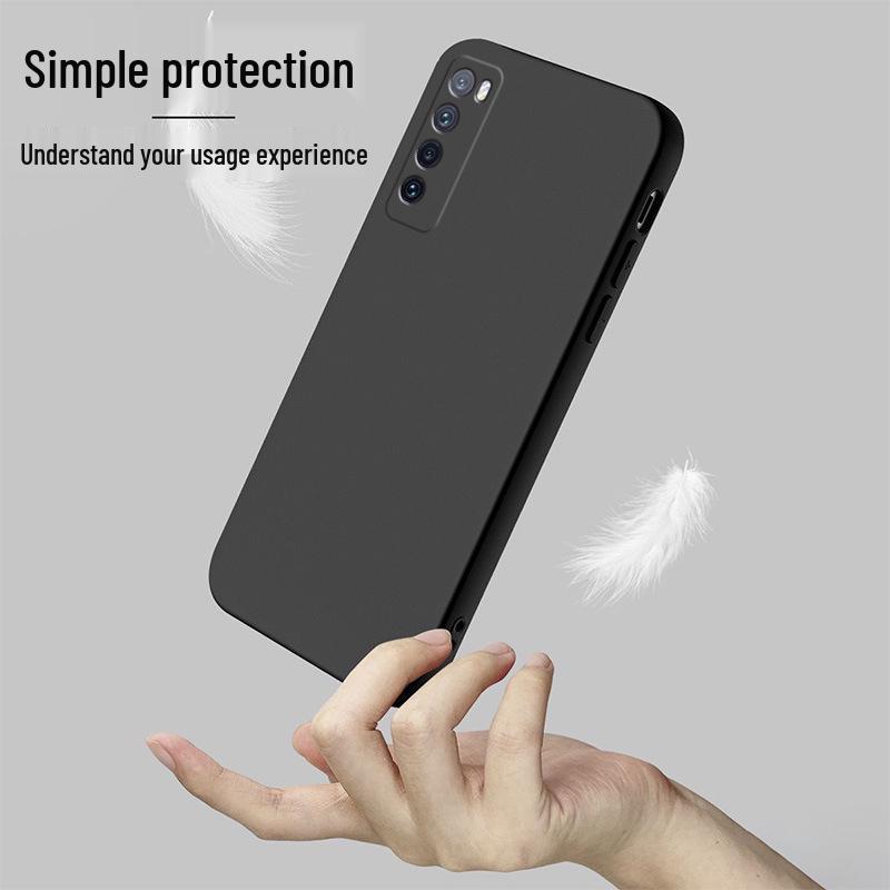 Huawei Nova7 Liquid Silicone Protective Phone Case - Full Coverage, Anti-Drop, Unisex Design