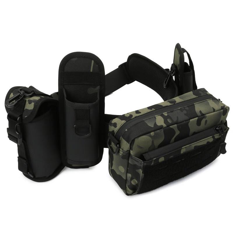 Men's Multifunctional Lure Fishing Tactical Waist Bag