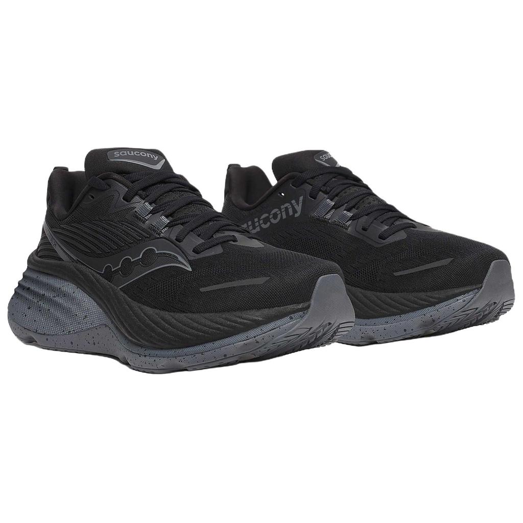 SAUCONY Hurricane 24 Comfortable Soft Durable Low-Top Running Shoes Women Running Shoes Black S10933-101