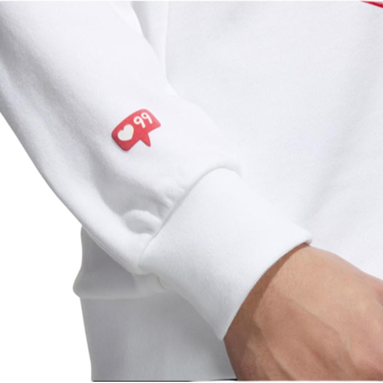 Adidas Neo VlDay Hooded Sweatshirt Men Tops White GE4292