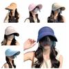Sunscreen Lens Cover Face Cap Face Mask Tea Picking Hat Fashion Sunscreen Bucket Hat  Climbing
