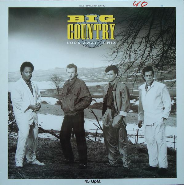 12-дюймовая пластинка BIG COUNTRY  Look Away 12 Mix 8846981 Mercury 1986 Германия Рок Б/у