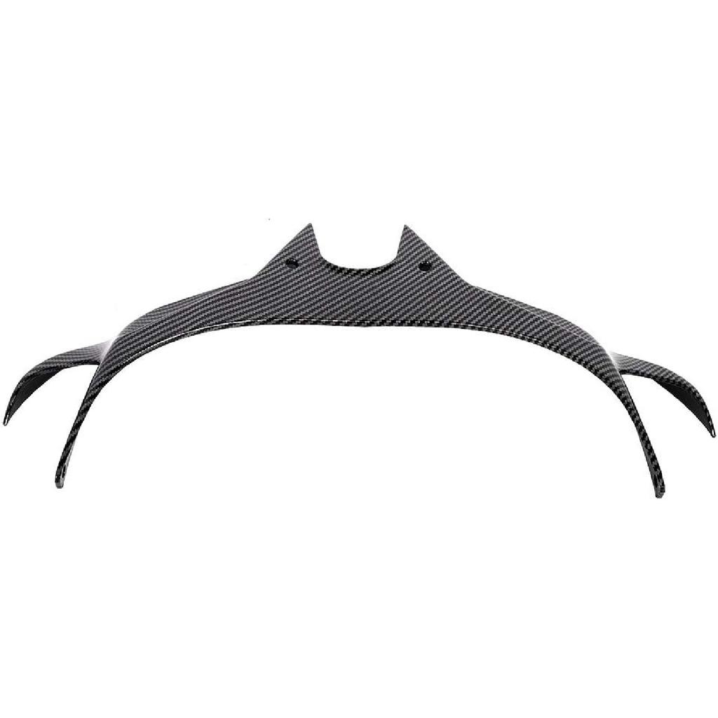 ABS Carbon Fiber Front Fairing Aerodynamic Wing Cover for 250 400 2018-2020