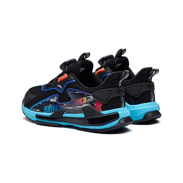 Anta Kids Comfortable Daily Low-Top Running Shoes Kids Sneaker Black 312239905-3