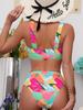 2023 Summer Women's Multi-color High-waist Sexy Bikini Swimsuit