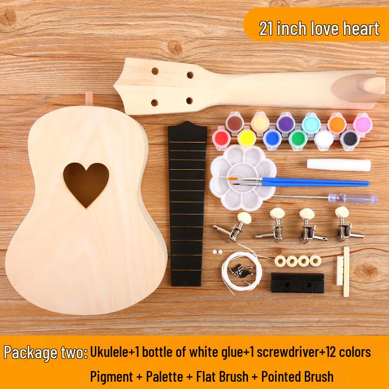 B.Y.K DIY Wooden Ukulele Kit