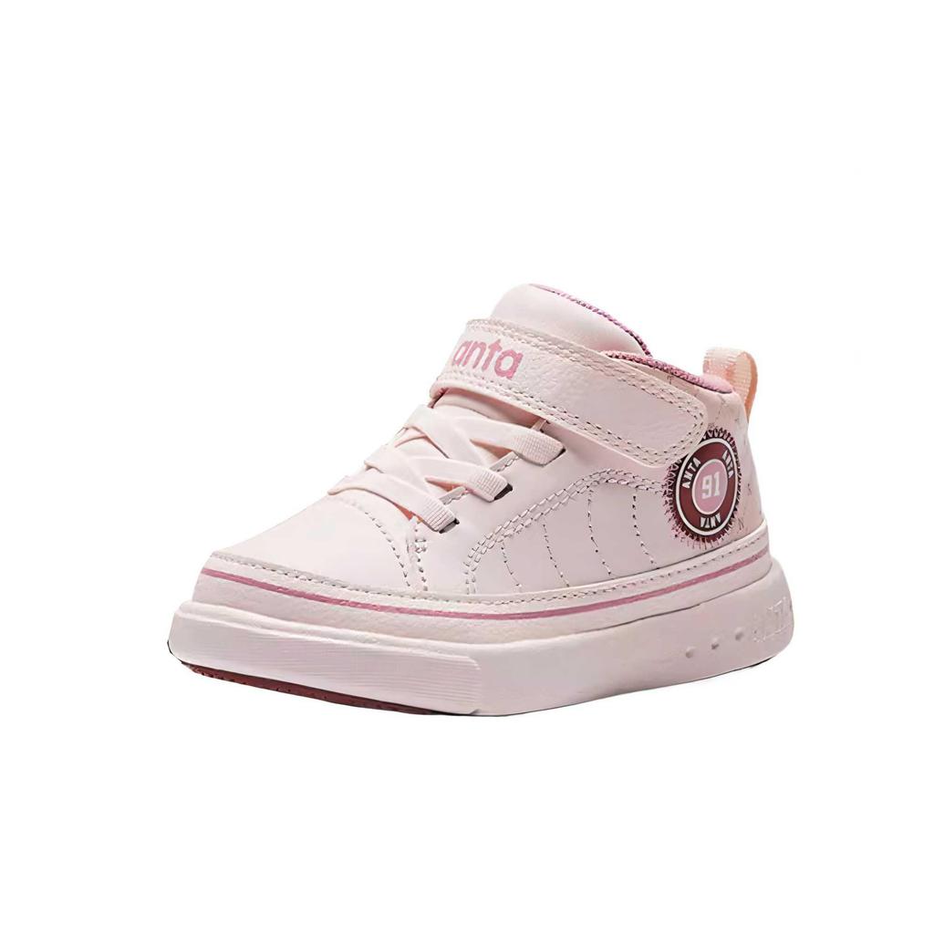 Anta Comfortable Soft Toddler Walking Shoes Baby Shoes Light-Pink Extraordinary-Pink Lotus-Pink 312510030-1