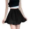 Women's Summer Khaki Pleated High-Waisted Wide-Leg A-Line Pants