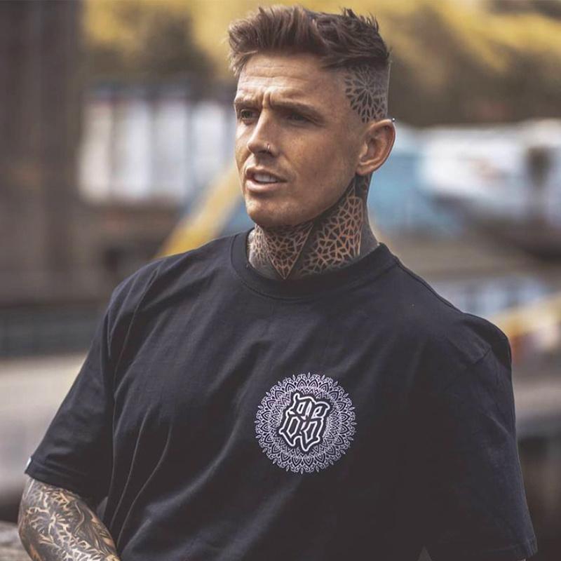 West Coast Tattoo Artist TShirt American Vintage Motorcycle Large Size Short Sleeve S