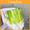 Borsa Tote alla Moda in PVC per Donna con Stile Street Unico e Design Spazioso