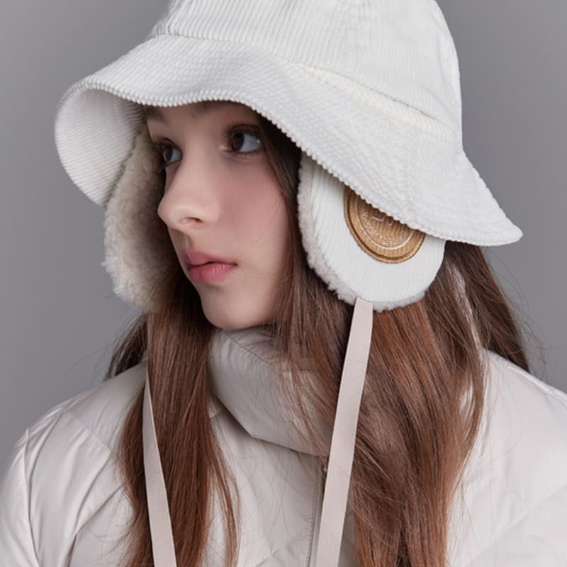 

WHITE SANDS Унисекс Вельветовая Панама с Наушниками Sunny (8 цветов) BEIGE