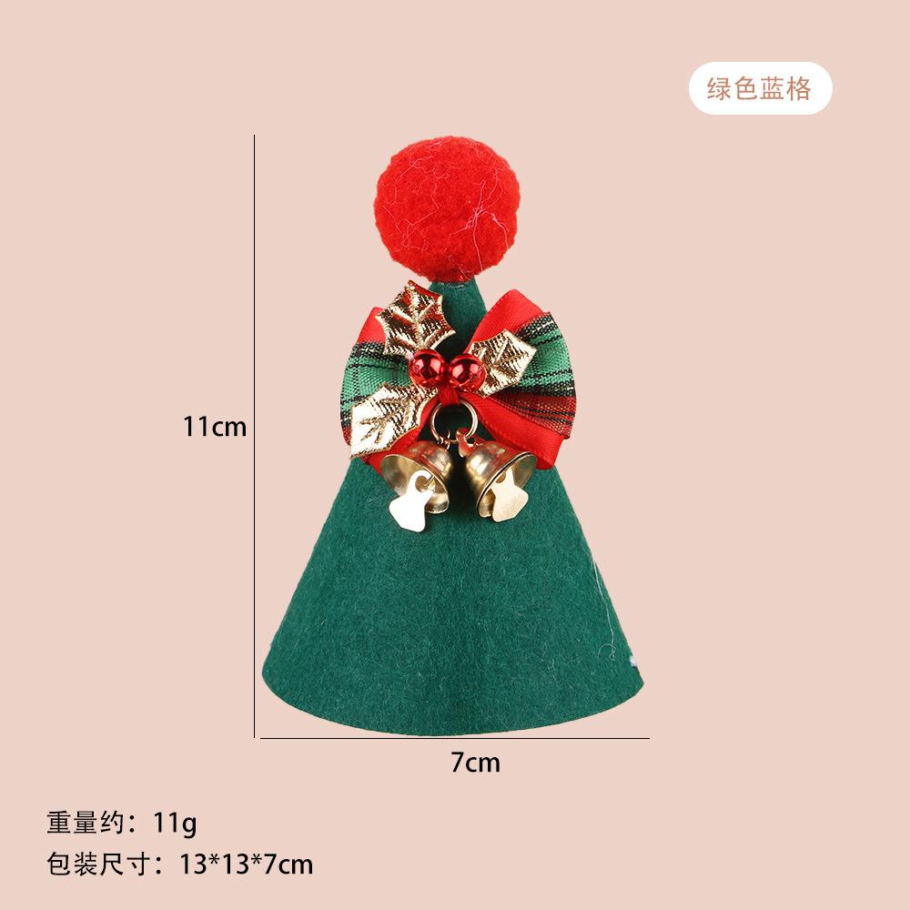 Pet Christmas Cute Small Hat Adjustable Cat Christmas Party Decoration Hat Pet Hat