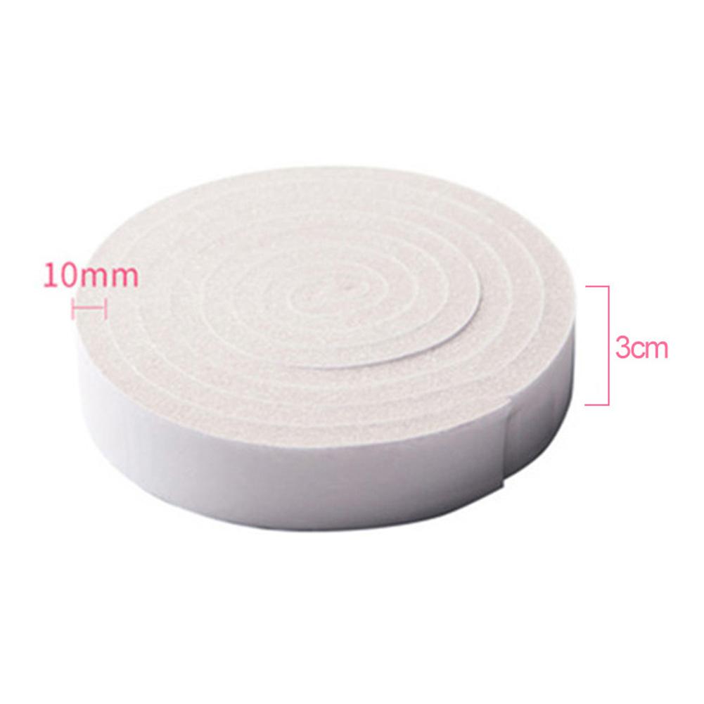 1/2pcs Self-adhesive Sponge Seal Cuttable Waterproof Soundproof Windshield Impact Seal Door Frame Cabinet Wear Protection Tool