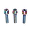 Steel Water Bottle Cage Bolts M5x23mm Colorful Water Bottle Cage Bolts for Fixing Handlebar Ends