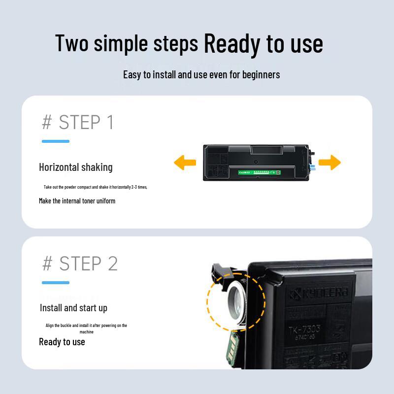 Kyocera TK-7313 Compatible Black Toner Cartridge
