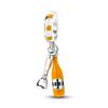 Mode 925 Silber Bier Rotwein Cocktail Anhänger Perlen Anhänger Passend für Qikaola 925 Armbänder DIY Party Schmuck