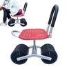 Working Seat Rolling Stool Garden Trolley Rolling Seat Adjustable Swivel 360 Rotating for Garden Greenhouse Lawns Yards