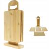 Cutting Boards Set Of 4 Bamboo Kitchen Boards + Wooden Stand