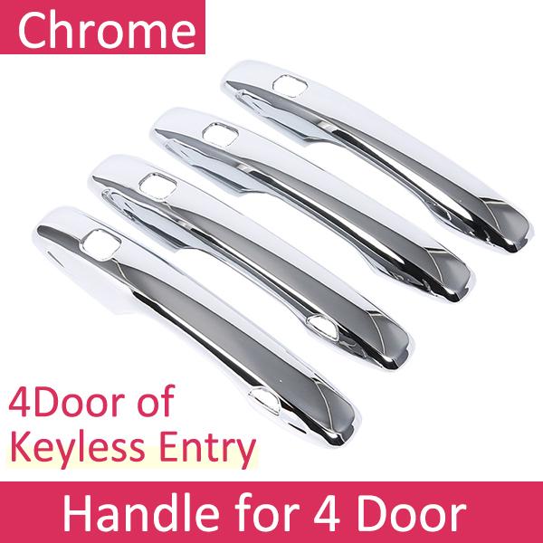 Chrome Smart Outer Door Handle Cover for Volvo XC60 60 MK2 2018     Car External Protective Accessories Stickers