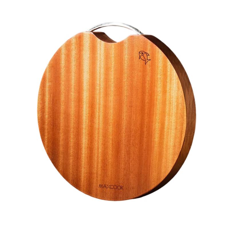 Meichu Wenge Wood Round Cutting Board