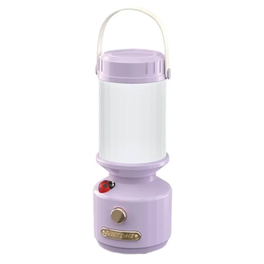 3 Color Stepless Dimming LED Camping Lamp Rechargeable Battery LED Technology Rechargeable Light Portable Design
