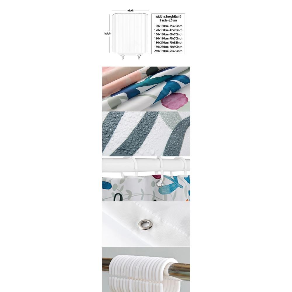 Horror Hand Schatten Fensteransicht Duschvorhang Fröhliches Halloween Feiertag Badezimmer Wanddeko Mit Haken Wasserdichter Polyester Bildschirm