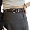 Classic Elegant Womens Waist Belt With Metal Buckle For Trendy Looks In Any Season