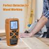 Wood Moisture Meter Thermometer for Hard Wood Soft Wood Paper Bamboo Herbs LCD Display High Precision and Fast Response