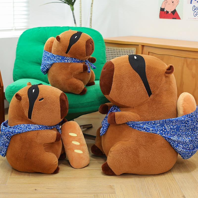 Capibara Doll Thief Capybara Series Pendant Plush Doll Bag Pendant Doll Children's Gift Plush