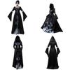 Halloween Hexenkleid Mit Kapuze Cosplay Kostüm Für Damen Aus Polyesterstoff Für Bühnenauftritte