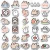 58 Cute Cat & Rabbit Waterproof Korean Stickers for Decor