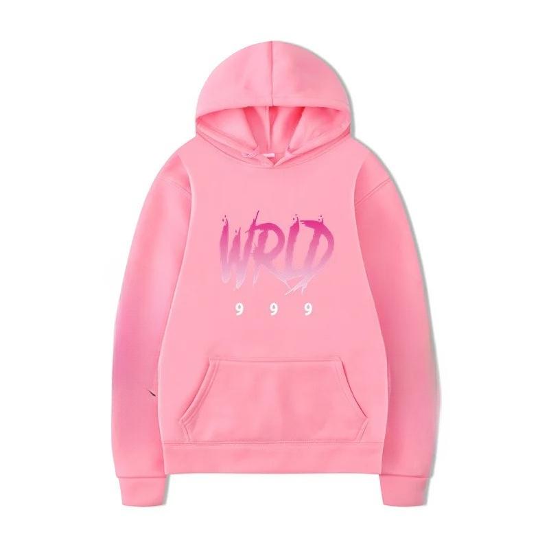 Men's Fashionable Hoodie American Singer Juice Wrld Pattern Casual Print Men's Hoodie Comfortable High-quality Top
