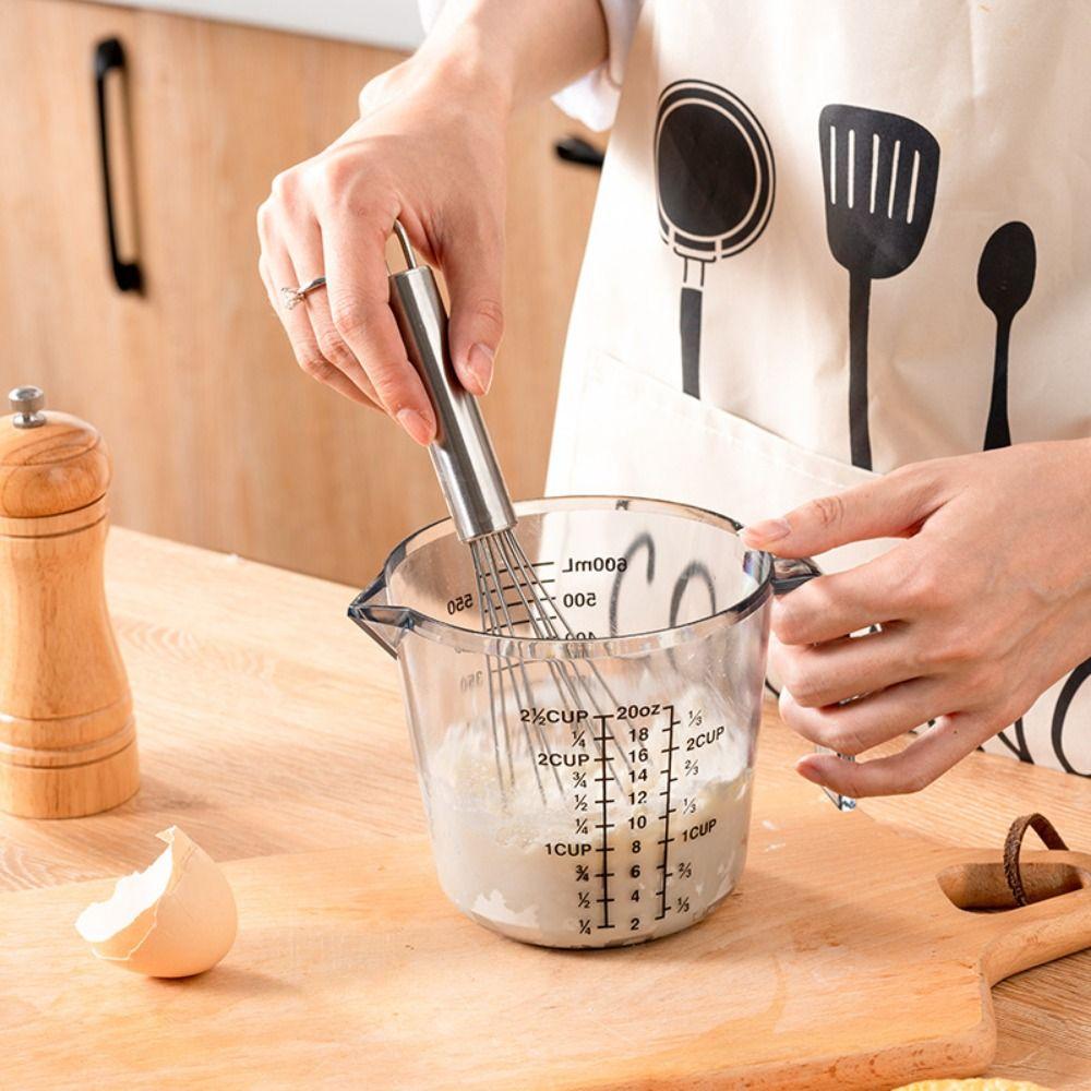 With Handle Coffee Shop Household Drink Shop Water Jug Measuring Cup Water Container Kitchen Tool