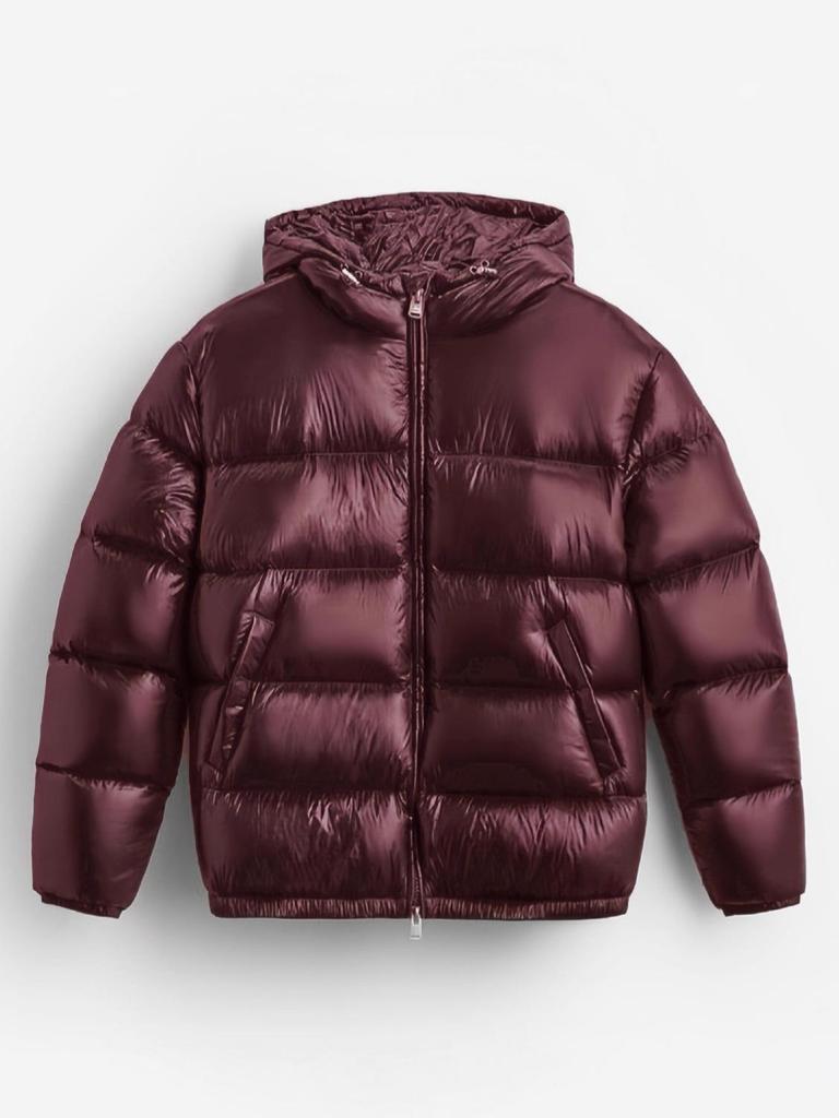 Men’s Winter Hooded Cotton Jacket: Warm Padded Coat for Casual Wear - European & American Style