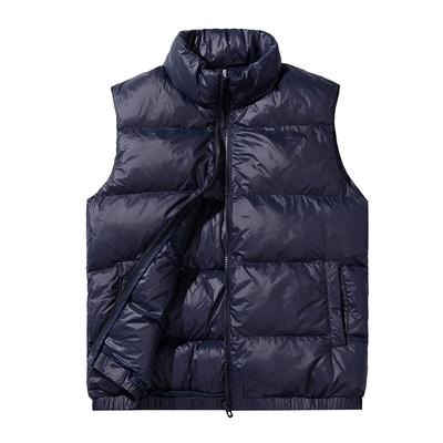 Jacket Warm Sleeveless Vest Winter Windproof Jacket Men's Zipper Down Vest